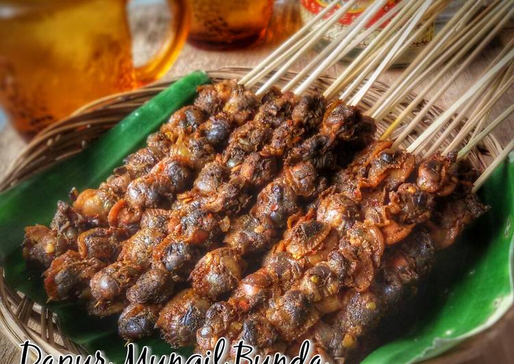 gambar untuk cara membuat Sate Kerang Bumbu Pedas