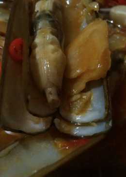 Kerang Bambu Saos Padang