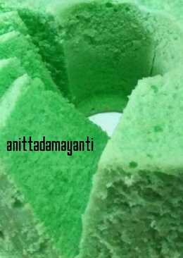 Bolu Kukus Nutrijel Pandan #PR_ResepAnekaBolkus