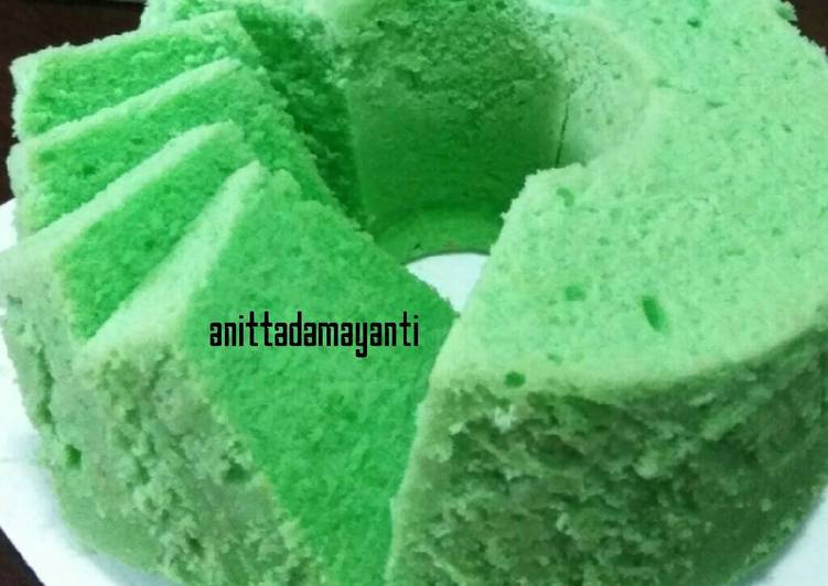 gambar untuk resep makanan Bolu Kukus Nutrijel Pandan #PR_ResepAnekaBolkus