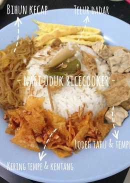 Nasi Uduk Rice Cooker (Anti Gagal)