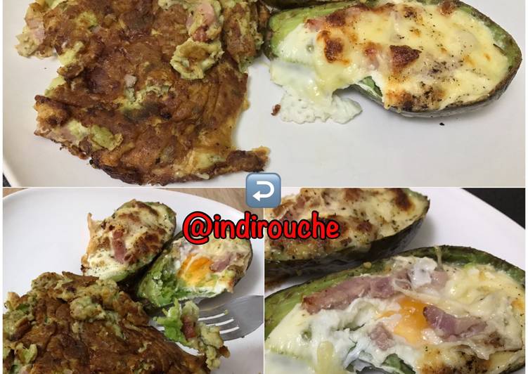 Resep Alpukat Panggang+Dadar Alpukat Keto By Indirouche