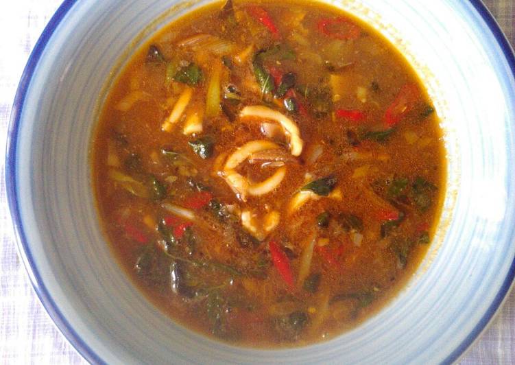 resep makanan Cumi Saus Padang