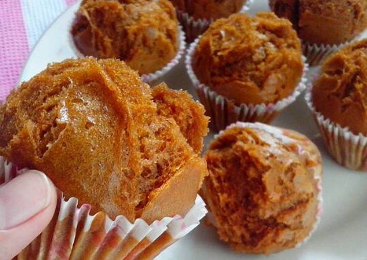 resep lengkap untuk Bolu Kukus Gula Merah