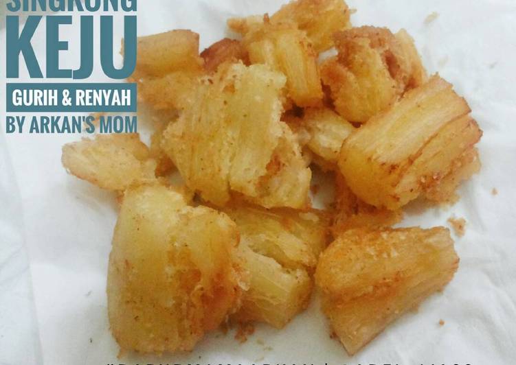 resep Singkong keju gurih dan renyah