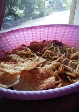 Mie Kari (spaghetti)