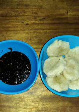 Cireng saus kecap