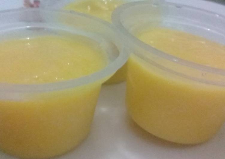 resep lengkap untuk Jus mangga seger