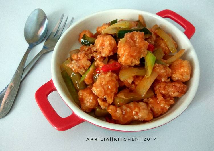 resep Ayam ASAM MANIS simple & praktis