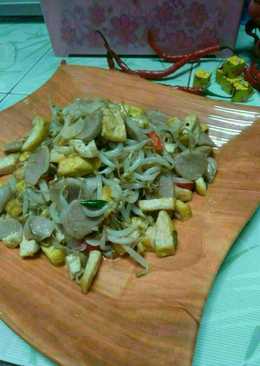 Tumis baso tahu toge