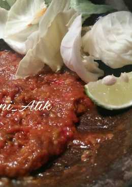 Sambal Terasi Pedass..