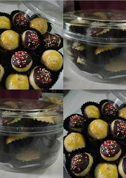 Nastar coklat springkle lembut