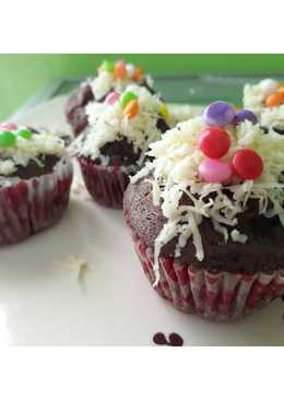 Cupcake singkong coklat