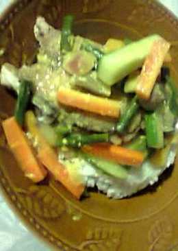 Ikan Goreng Tepung Masak Sayur Acar Kuning