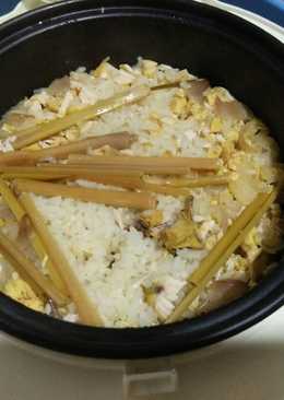 Nasi liwet ungkepan ayam