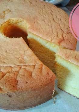 Sponge Cake Ekonomis 5 bahan ala Tria (Lembut, tidak kering)