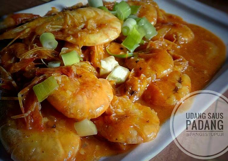 resep masakan Udang Saus Padang