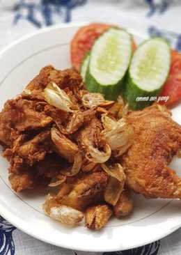 Ayam goreng bawang putih khas batam #BikinRamadanBerkesan