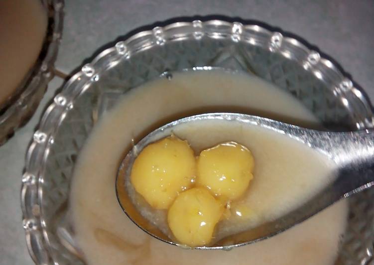 gambar untuk resep Bubur candil ubi kuning (biji salak)