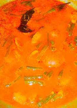 Gulai Rebon Jengkol Kacang Panjang Pedas