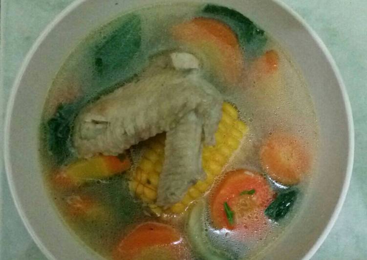 gambar untuk resep Sup ayam jahe ala anak kos