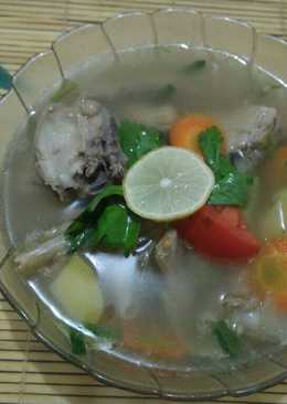 Sop ayam kampung klaten ala pak min