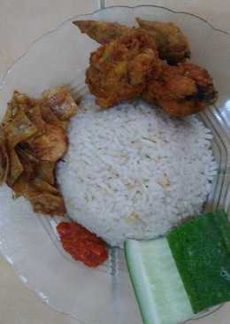 Nasi liwet ebi magic com