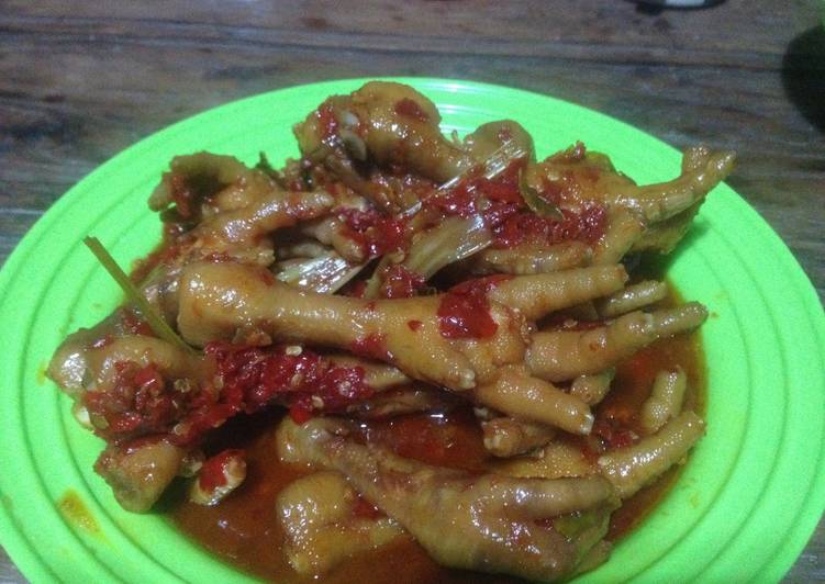 Resep Ceker Pedas Setan - Michaela Scholastica Annie