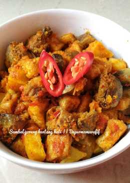 Sambal goreng kentang hati ampela