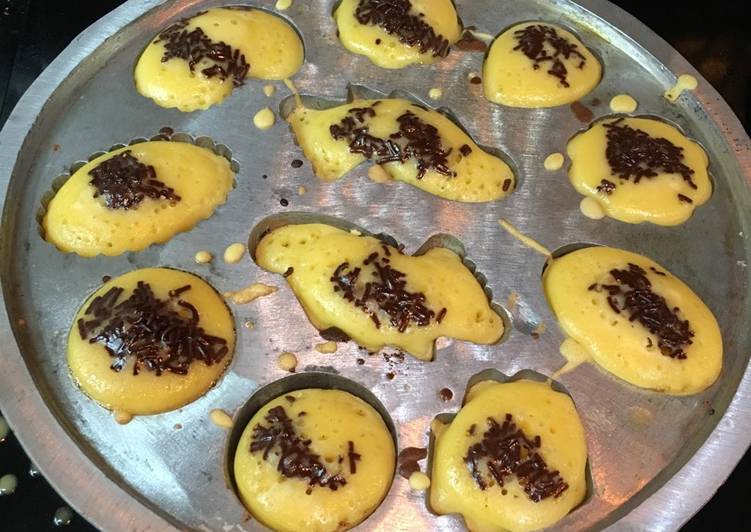 resep makanan Kue cubit no mixer anti gagal