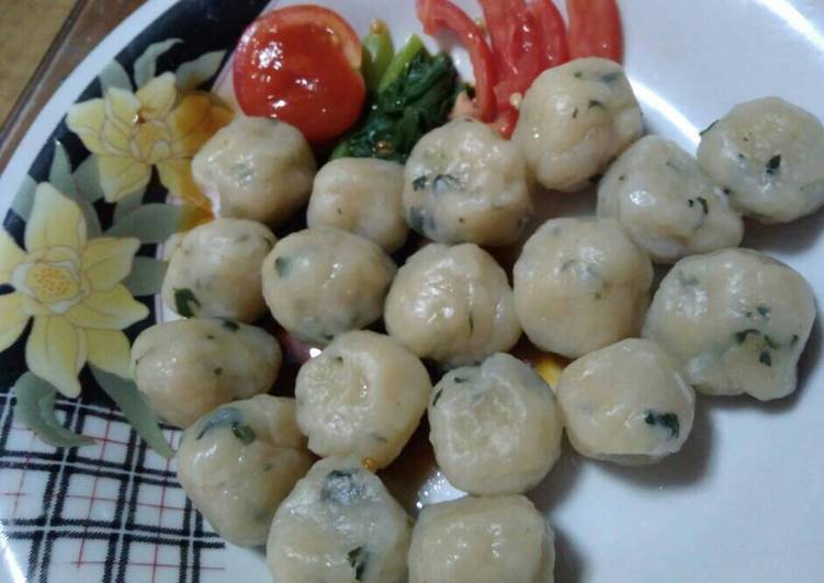 resep Cisaw (Cilok Sawi) Sehat