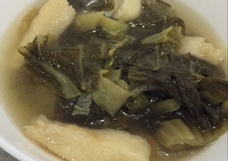 Resep Sop Ikan Sayur Asin Dari suginingsih