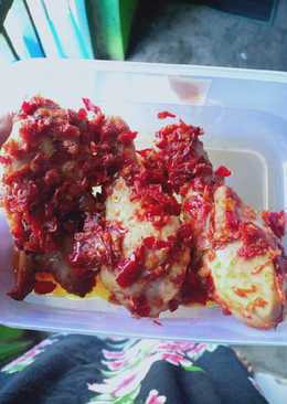 Ayam balado pedas simple sederhana