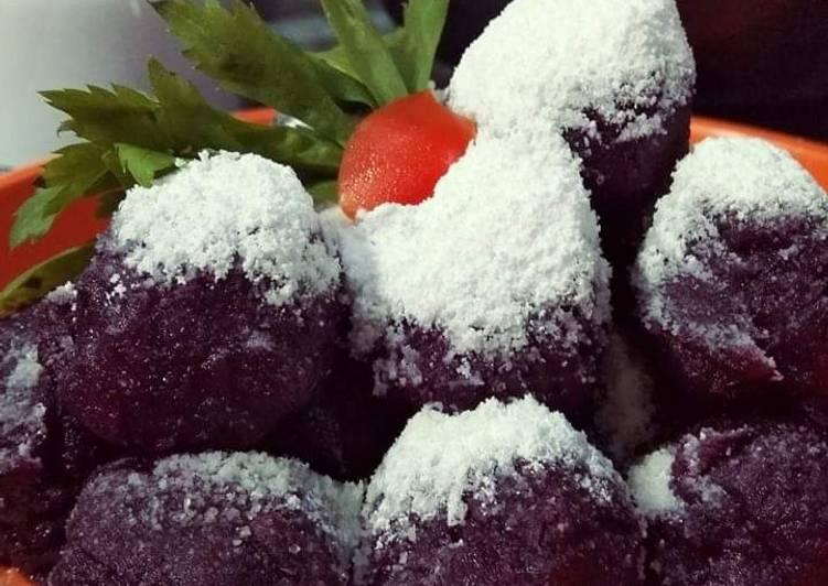 Pilus ubi salju foto resep utama