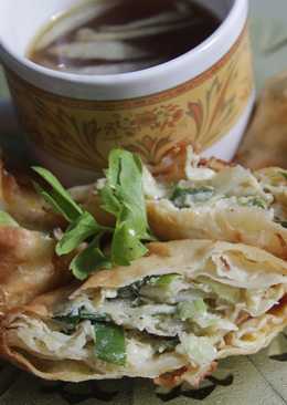 Martabak telur-sayur spesial