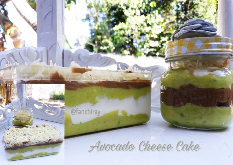 resep lengkap untuk Avocado Cheese Cake #keto #debm