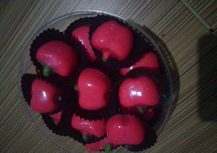 resep Coklat karakter apel