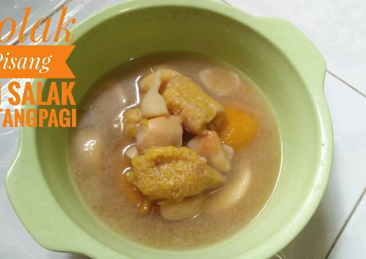 bahan dan cara membuat Kolak Ubi Pisang Salak