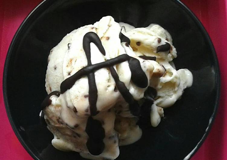 resep Homemade Banana Ice cream