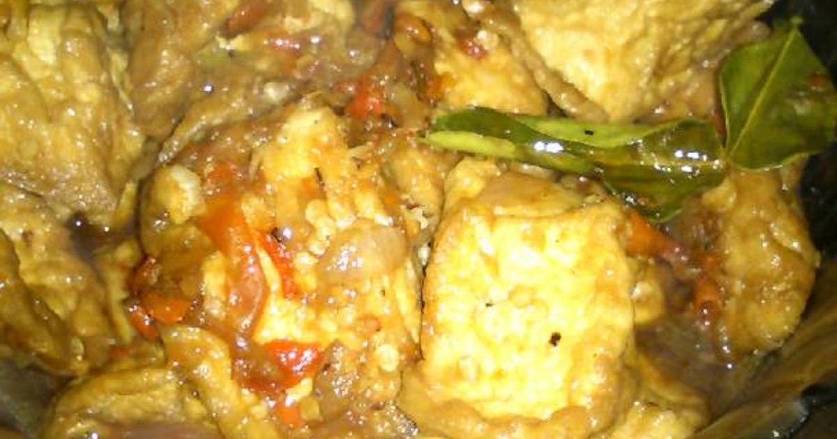  Semur  tahu  pedas 167 resep Cookpad