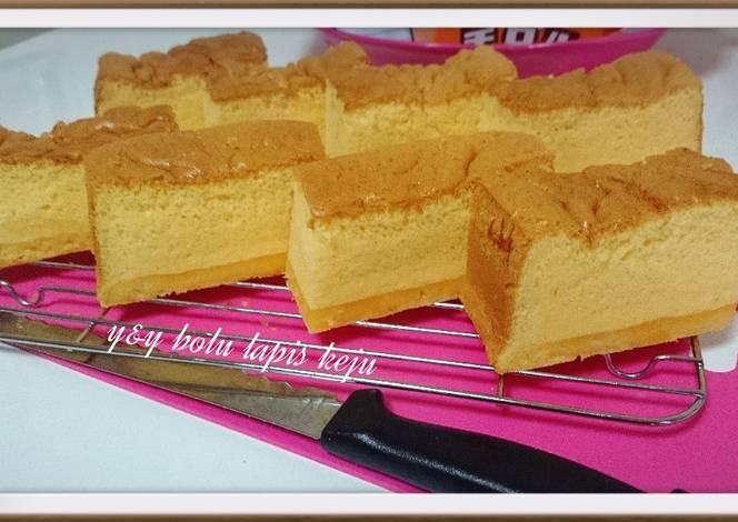 Resep Bolu lapis keju