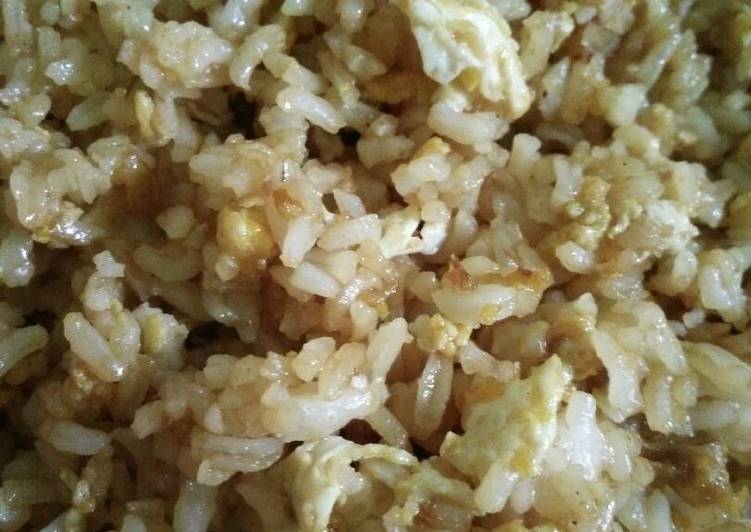 Resep Nasgor anti mual tanpa bawang (makanan hamil muda)