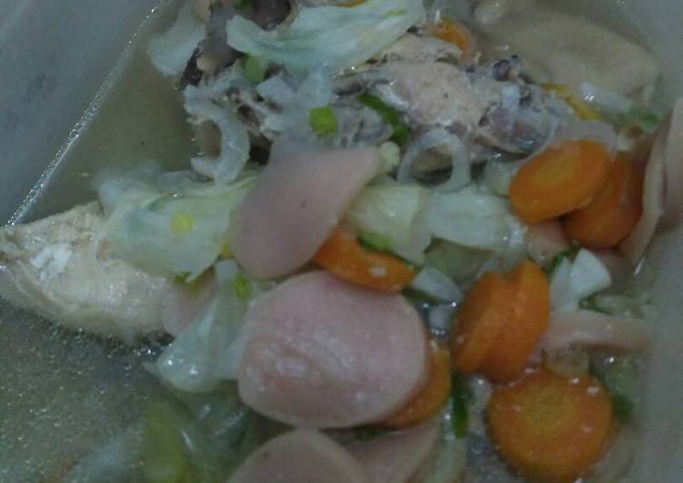 Resep Sop Ayam Oleh Wedar Panji Mardyaningsih