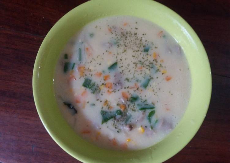 gambar untuk resep Cream Soup For My Twins