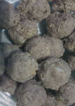 Bakso dading sapi homemade