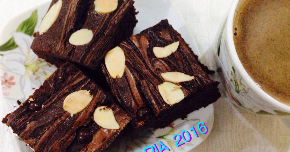 Resep Triple Strike Choco Coffee Brownies