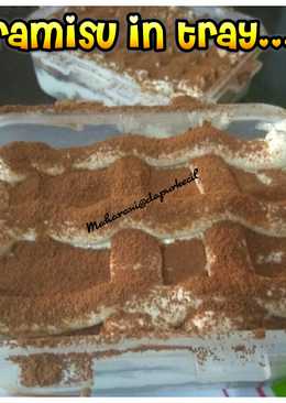 07. Tiramisu in tray... #Bikinramadhanberkesan