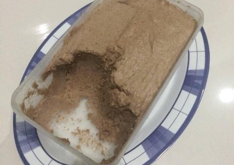 resep lengkap untuk 002.Es Krim Pisang Coklat