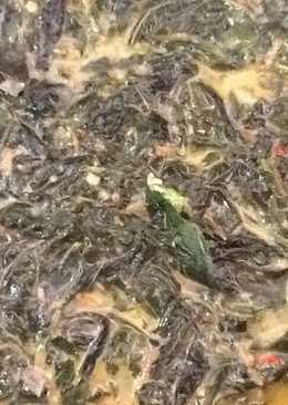 Sayur Daun Singkong Teri Nasi