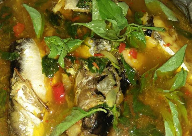 bahan dan cara membuat Pindang patin bumbu sederhana